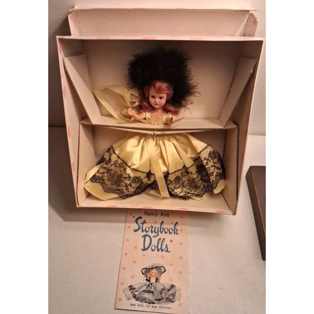 Nancy Ann Storybook Doll #311 Operetta Series Bitter Sweet Original Box 6.5"